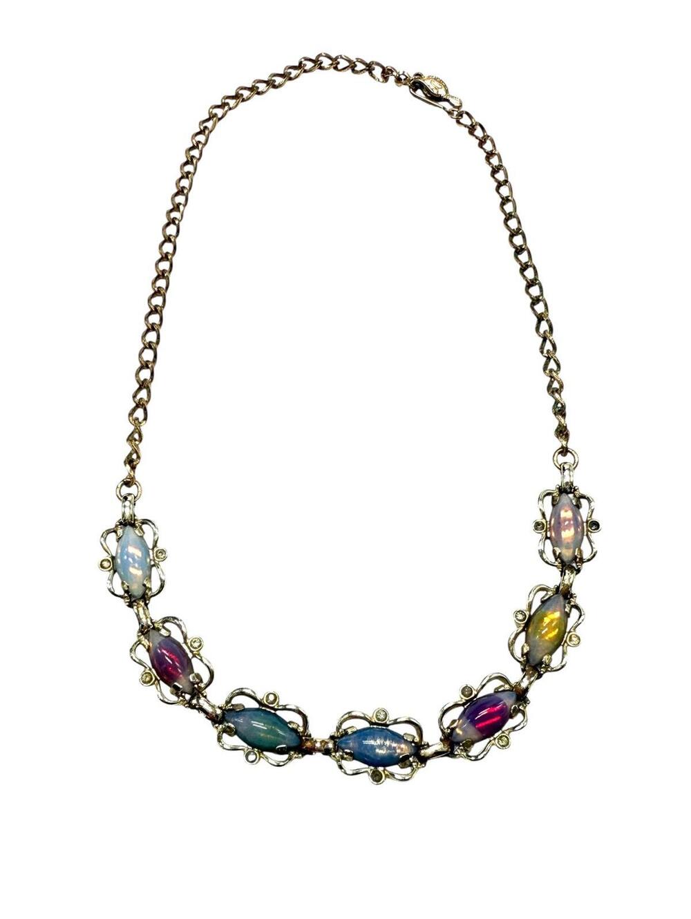 Vintage Sarah Coventry 16” Sabrina Fair Rhinestone Necklace - Picture 7 of 9